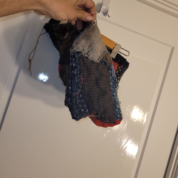 Handmade indigo dye bag - Picture 6 of 7